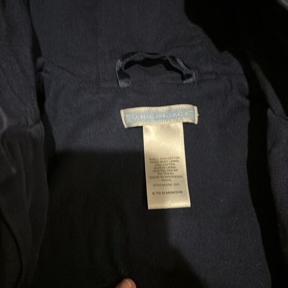 Janie and Jack little boy, 6 to 12 months hooded  jacket - Picture 5 of 5